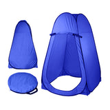 Darrahopens Outdoor Recreation > Camping > Portable Toilets & Showers Pop Up Camping Shower Toilet Tent Outdoor Privacy Portable Change Room Shelter - blue