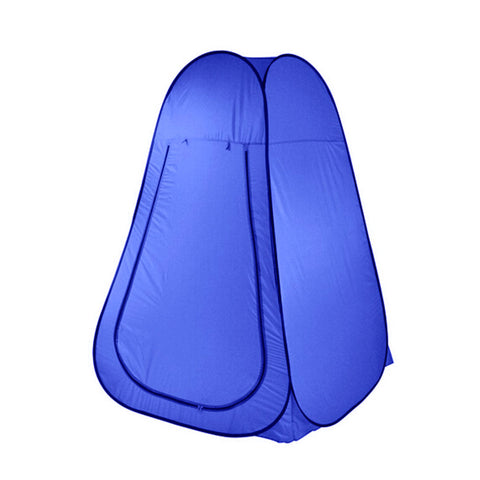 Darrahopens Outdoor Recreation > Camping > Portable Toilets & Showers Pop Up Camping Shower Toilet Tent Outdoor Privacy Portable Change Room Shelter - blue