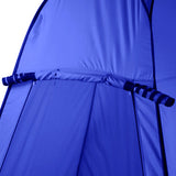 Darrahopens Outdoor Recreation > Camping > Portable Toilets & Showers Pop Up Camping Shower Toilet Tent Outdoor Privacy Portable Change Room Shelter - blue