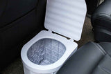 Darrahopens Outdoor Recreation > Camping > Portable Toilets & Showers Portable Camping Toilet Folding Toilet for Adults with Lid -Gray