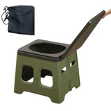 Darrahopens Outdoor Recreation > Camping > Portable Toilets & Showers Portable Folding Toilet for Camping & Travel - Green
