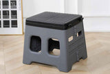 Darrahopens Outdoor Recreation > Camping > Portable Toilets & Showers Portable Folding Toilet for Camping & Travel - Grey