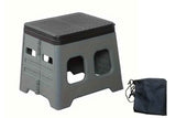 Darrahopens Outdoor Recreation > Camping > Portable Toilets & Showers Portable Folding Toilet for Camping & Travel - Grey