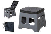 Darrahopens Outdoor Recreation > Camping > Portable Toilets & Showers Portable Folding Toilet for Camping & Travel - Grey