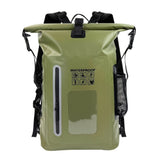Darrahopens Outdoor Recreation > Camping > Portable Toilets & Showers waterproof backpack, dry-wet separation, outdoor sports backpack, fishing backpack, camping backpack, canyoning backpack, swimming backpack, rafting backpack, waterproof gear, Australia outdoor backpack, hiking backpack water resistant - Black - Size 25L