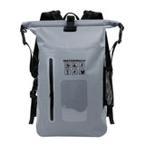 Darrahopens Outdoor Recreation > Camping > Portable Toilets & Showers waterproof backpack, dry-wet separation, outdoor sports backpack, fishing backpack, camping backpack, canyoning backpack, swimming backpack, rafting backpack, waterproof gear, Australia outdoor backpack, hiking backpack water resistant - Yellow - Size 25L