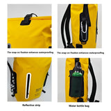 Darrahopens Outdoor Recreation > Camping > Portable Toilets & Showers waterproof backpack, dry-wet separation, outdoor sports backpack, fishing backpack, camping backpack, canyoning backpack, swimming backpack, rafting backpack, waterproof gear, Australia outdoor backpack, hiking backpack water resistant - army green - Size