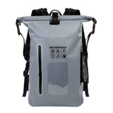 Darrahopens Outdoor Recreation > Camping > Portable Toilets & Showers waterproof backpack, dry-wet separation, outdoor sports backpack, fishing backpack, camping backpack, canyoning backpack, swimming backpack, rafting backpack, waterproof gear, Australia outdoor backpack, hiking backpack water resistant - Camel - Size 25L