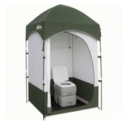Darrahopens Outdoor Recreation > Camping > Portable Toilets & Showers Weisshorn 20L Portable Camping Toilet Shower Tent Changing Room Outdoor Loo Set