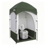 Darrahopens Outdoor Recreation > Camping > Portable Toilets & Showers Weisshorn 22L Portable Camping Toilet Shower Tent Changing Room Outdoor Loo Set
