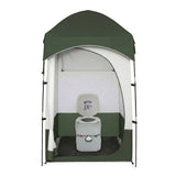 Darrahopens Outdoor Recreation > Camping > Portable Toilets & Showers Weisshorn 22L Portable Camping Toilet Shower Tent Changing Room Outdoor Loo Set