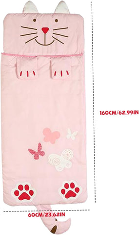 Darrahopens Outdoor Recreation > Camping > Sleeping Bags Children's Sleeping Bag with Cozy Cartoon Design for Boys and Girls