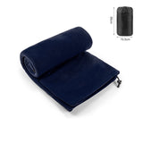 Darrahopens Outdoor Recreation > Camping > Sleeping Bags Dark Blue Versatile Double-Sided Fleece Bag Liner - Lightweight & Portable Travel Blanket for Camping & Outdoors