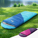 Darrahopens Outdoor Recreation > Camping > Sleeping Bags Weisshorn Sleeping Bag Set of 2 Kids Single 172cm Thermal Camping Hiking