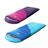 Darrahopens Outdoor Recreation > Camping > Sleeping Bags Weisshorn Sleeping Bag Set of 2 Kids Single 172cm Thermal Camping Hiking