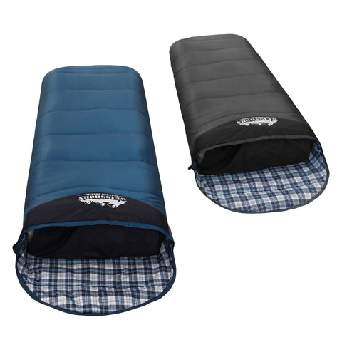 Darrahopens Outdoor Recreation > Camping > Sleeping Bags Weisshorn Sleeping Bag Set of 2 Single Thermal Camping Hiking Tent 0℃