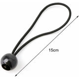 Darrahopens Outdoor Recreation > Camping > Tents 12 pcs Black Tarpaulin Bungees Balls Tarp Bungee Cord For Banner, Tarpaulins, Pavilions, Tents, Tent Bungee Hooks,