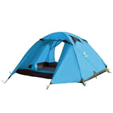 Darrahopens Outdoor Recreation > Camping > Tents 2 Person Portable Outdoor Lightweight Cycling Hiking Backpacking Camping Waterproof Tent - Blue