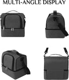 Darrahopens Outdoor Recreation > Camping > Tents Lunch Bag for Women and Men - Reusable, Leakproof, and Insulated Double Deck Design for Picnic, Hiking, Beach, Work and Office Use