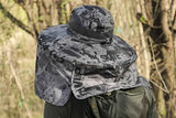 Darrahopens Outdoor Recreation > Camping > Tents Outdoor Wide Brim Sun Hat With 2 Solar Fans Fishing And Beach Hat With Built In Fan -Patterned Grey