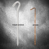 Darrahopens Outdoor Recreation > Camping > Tents Tent peg - 8 cm / 7 inch - Metal aluminum awning peg - Camping peg Tent anchor - Silver
