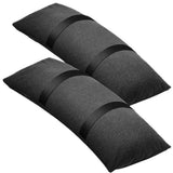Darrahopens Outdoor Recreation > Camping > Tents Umbrella Base Weight Sandbags, Sand Bags for Weight, 2 Packs Fillable Sandbags for Umbrella Base, Weatherproof Furniture Heavy Duty Weight Bags（Does not contain sand）