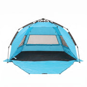 Darrahopens Outdoor Recreation > Camping > Tents Weisshorn Beach Tent 3-4 Person Pop Up Sun Shade UPF 50 Automatic Outdoor Blue In Australia - Darrahopens