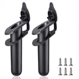 Darrahopens Outdoor Recreation > Fishing > Fishing Tackle 2Pcs With Cap Cover Fishing Boat Rod Holder For Kayak Pole Bracket Flush Mount