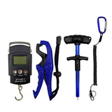 Darrahopens Outdoor Recreation > Fishing > Fishing Tackle 4 pack Fishing Tool Kit Fishing Pliers Fish Gripper Fishing Scale Fish Grip Tools Set Saltwater Resistant Fishing Gear