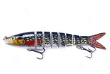 Darrahopens Outdoor Recreation > Fishing > Fishing Tackle 5 Pcs Jointed Fishing Lures Set Wobblers Swimbait Crankbait Hard Bait