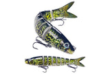 Darrahopens Outdoor Recreation > Fishing > Fishing Tackle 5 Pcs Jointed Fishing Lures Set Wobblers Swimbait Crankbait Hard Bait