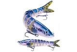 Darrahopens Outdoor Recreation > Fishing > Fishing Tackle 5 Pcs Jointed Fishing Lures Set Wobblers Swimbait Crankbait Hard Bait