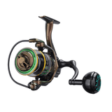 Darrahopens Outdoor Recreation > Fishing > Fishing Tackle DEUKIO GSW Spinning Reel, Anti-Slip Metal Spool, 3+1 Bearings Zero-Gap, Waterproof Rustproof, Long Cast for Big Fish