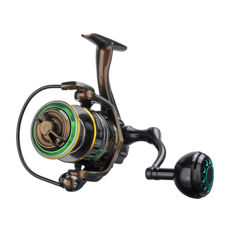 Darrahopens Outdoor Recreation > Fishing > Fishing Tackle DEUKIO GSW Spinning Reel, Anti-Slip Metal Spool, 3+1 Bearings Zero-Gap, Waterproof Rustproof, Long Cast for Big Fish