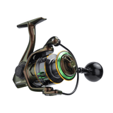 Darrahopens Outdoor Recreation > Fishing > Fishing Tackle DEUKIO GSW Spinning Reel, Anti-Slip Metal Spool, 3+1 Bearings Zero-Gap, Waterproof Rustproof, Long Cast for Big Fish