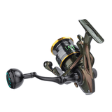 Darrahopens Outdoor Recreation > Fishing > Fishing Tackle DEUKIO GSW Spinning Reel, Anti-Slip Metal Spool, 3+1 Bearings Zero-Gap, Waterproof Rustproof, Long Cast for Big Fish