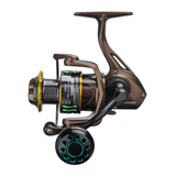 Darrahopens Outdoor Recreation > Fishing > Fishing Tackle DEUKIO GSW Spinning Reel, Anti-Slip Metal Spool, 3+1 Bearings Zero-Gap, Waterproof Rustproof, Long Cast for Big Fish