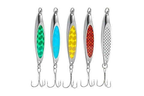 Darrahopens Outdoor Recreation > Fishing > Fishing Tackle Fishing Lure Metal Slugs Slice Spoon Spinner Baits Tackle Mackerel Tailor Lures
