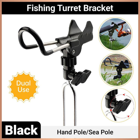 Darrahopens Outdoor Recreation > Fishing > Fishing Tackle Fishing Rod Bracket Setter Pole Stand Hook Holder Rack Tip-Up Ground Fishing Rod