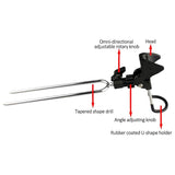 Darrahopens Outdoor Recreation > Fishing > Fishing Tackle Fishing Rod Bracket Setter Pole Stand Hook Holder Rack Tip-Up Ground Fishing Rod