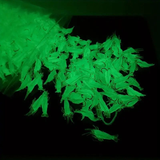 Darrahopens Outdoor Recreation > Fishing > Fishing Tackle Glow-in-the-Dark Shrimp Lure 20-Piece Box Set | Night Fishing Essential, Soft Plastic Lure with Hooks, Suitable for Freshwater and Saltwater, Ideal for Bass/Trout/Crappie/Walleye/Redfish