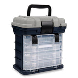 Darrahopens Outdoor Recreation > Fishing > Fishing Tackle Removable 4 Tray Heavy Duty Fishing Tackle Box Storage Organizer for Tackle