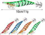 Darrahopens Outdoor Recreation > Fishing > Fishing Tackle Shrimp Lure Box - 4-Pack - Glowing Shrimp Lure - Squid and Shrimp Lure - Night Fishing - Shrimp Lure - Fluorescent Artificial Fish Lure - Super Realistic