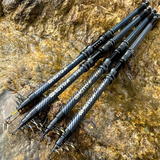 Darrahopens Outdoor Recreation > Fishing > Fishing Tackle Ultra-hard carbon fiber fishing rod 3m, with anti-slip handle and metal ground inserts - suitable for sea rock fishing, surfing casting and long-range casting