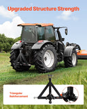 Darrahopens Outdoor Recreation > Fishing > Fishing Tackle VEVOR 3 Point Trailer Hitch 2 in Receiver, 3pt Quick Hitch Attachment with 3 Trailer Balls, Tractor Tow Drawbar Adapter, Compatible with Kubota, Mahindra, Ford, Yanmar, John Deere, Massey Ferguson