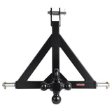 Darrahopens Outdoor Recreation > Fishing > Fishing Tackle VEVOR 3 Point Trailer Hitch 2 in Receiver, 3pt Quick Hitch Attachment with 3 Trailer Balls, Tractor Tow Drawbar Adapter, Compatible with Kubota, Mahindra, Ford, Yanmar, John Deere, Massey Ferguson