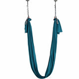 Darrahopens Outdoor Recreation > Fishing > Fishing Tackle VEVOR Aerial Silk & Yoga Swing, 8 m Length, Aerial Yoga Hammock Kit with 100gsm Nylon Fabric, Full Rigging Hardware & Easy Set-up Guide, Antigravity Flying for All Levels Fitness Bodybuilding, Green