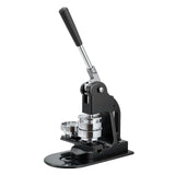 Darrahopens Outdoor Recreation > Fishing > Fishing Tackle VEVOR Button Maker Machine, 58 mm, Pin Maker Machine with 500pcs Button Parts, Circle Cutter, Hex Wrenches and Magic Book, Ergonomic Handle, for DIY Badges, Personalized Pins and Key Chains, Black