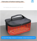 Darrahopens Outdoor Recreation > Iceboxes & Coolers > Cooler bags 12V Cooler Bag for Car, Electric Picnic Lunch Bag Foldable Cooler with 29cmx21cmx11cm Size