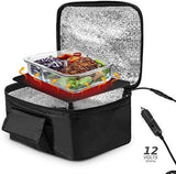 Darrahopens Outdoor Recreation > Iceboxes & Coolers > Cooler bags 12V Cooler Bag for Car, Electric Picnic Lunch Bag Foldable Cooler with 29cmx21cmx11cm Size